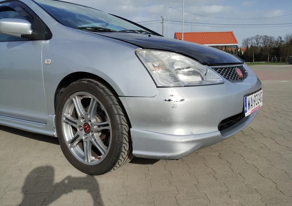Honda Civic cena 28000 przebieg: 185000, rok produkcji 2002 z Warszawa małe 106